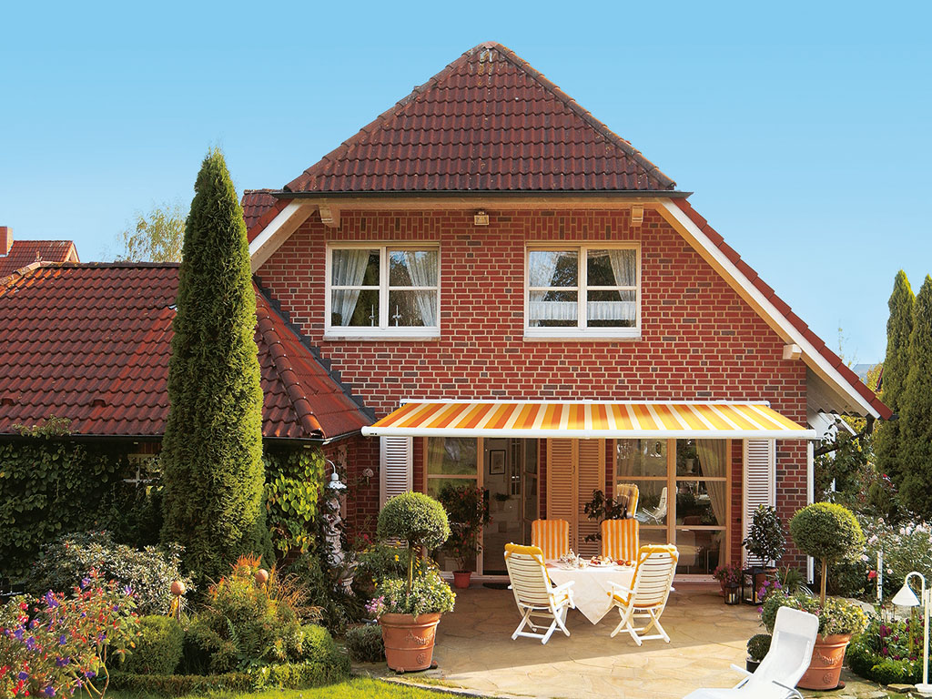 Terrasse mit Markise
