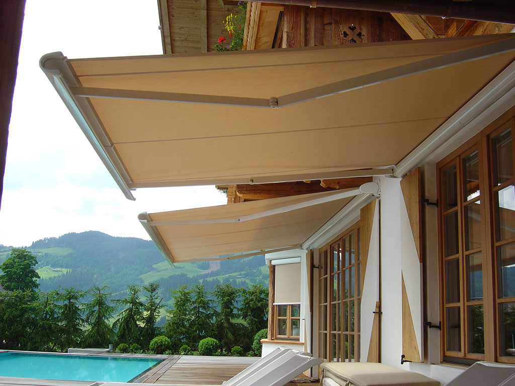 Terrasse mit Markise