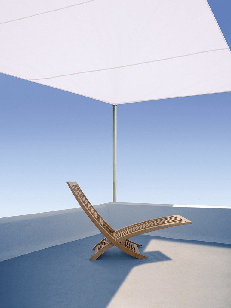 Terrasse mit Sonnensegel